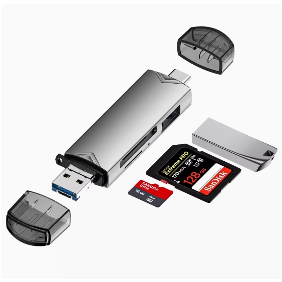 一二工作室 讀卡機 OTG  USB 3.0 可讀 SD MICRO SD USB 現貨