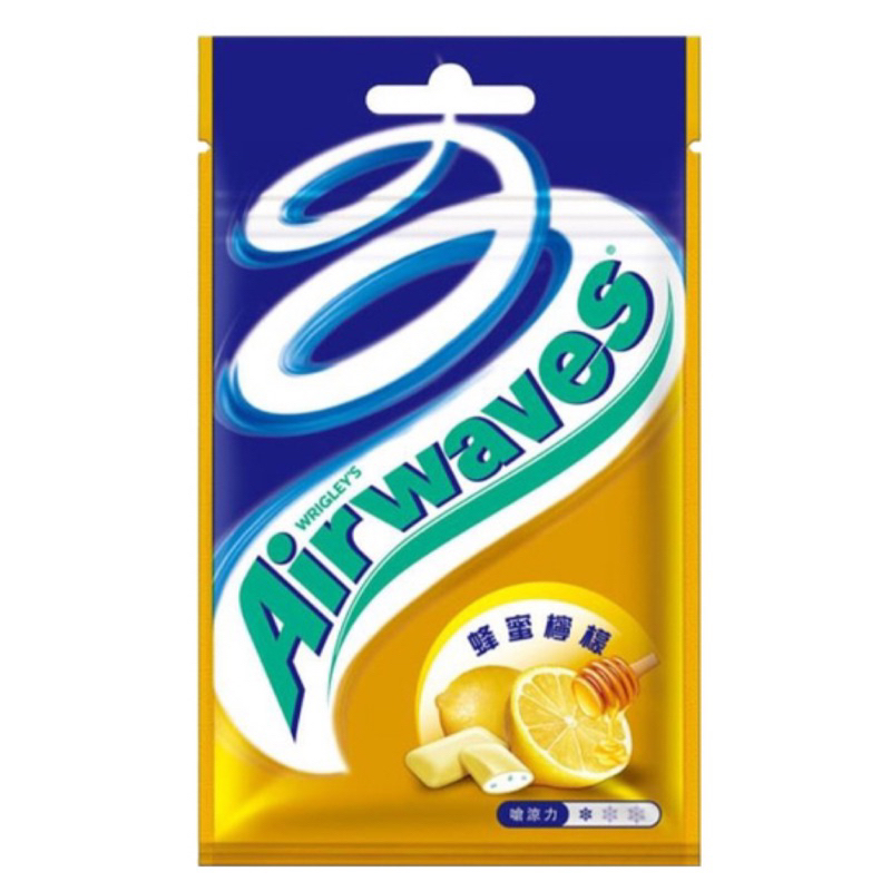 Airwave超涼薄荷口香糖-蜂蜜檸檬口味28g 賞味期限：2024.07.21以後