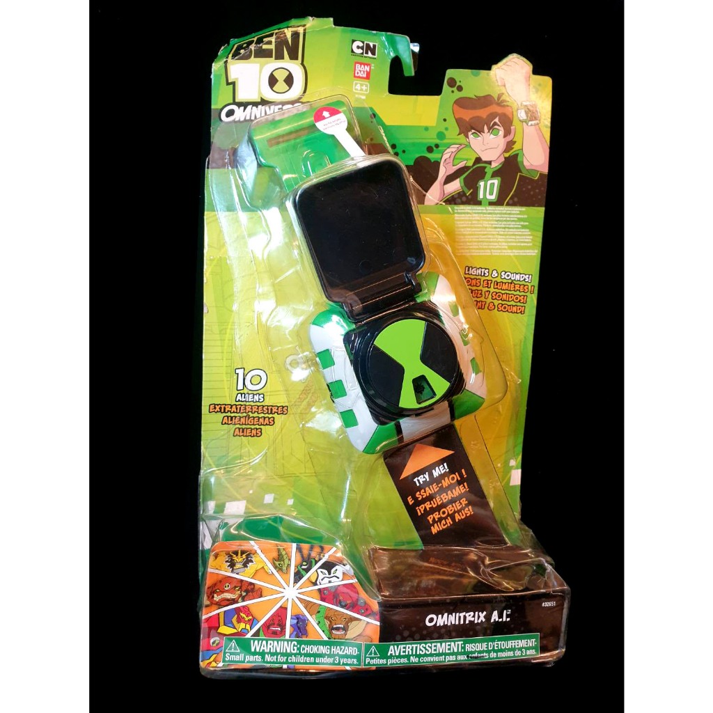 1F 盒損 ： 2013 OMNITRIX A.I 變身手錶 全面進化 BEN 10 OMNIVERSE　富貴玩具店