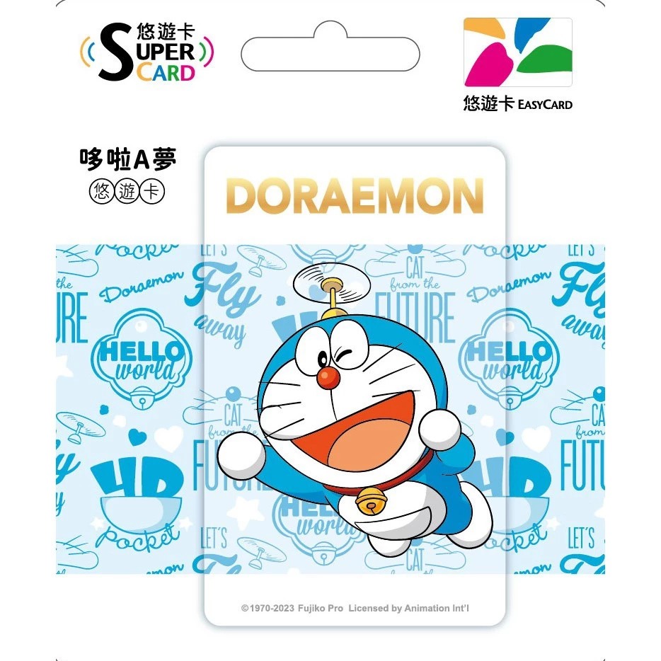Doraemon哆啦A夢小叮噹Supercard超級悠遊卡