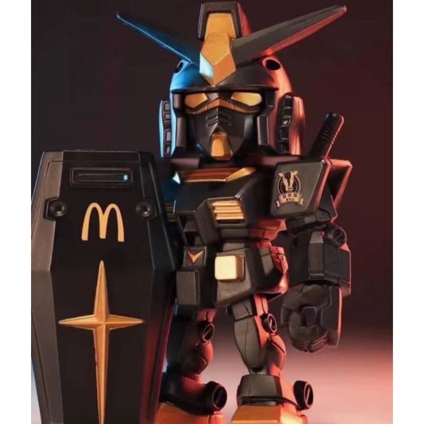 《現貨請直接下單》 正版限定聯名 麥當勞鋼彈 Qmsv RX-78-2 McDonald's x Gundam