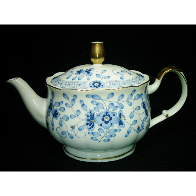🌺🌺 Milano 日本製 名瓷 鳴海 Narumi  骨瓷 茶壺 紅茶杯 茶杯 咖啡杯 杯 盤  方形大茶壺790CC