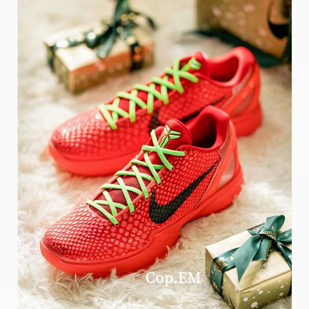 COP# Nike Kobe 6 Protro Reverse 蛇鱗 反轉青蜂俠 紅色 籃球鞋 FV4921-600