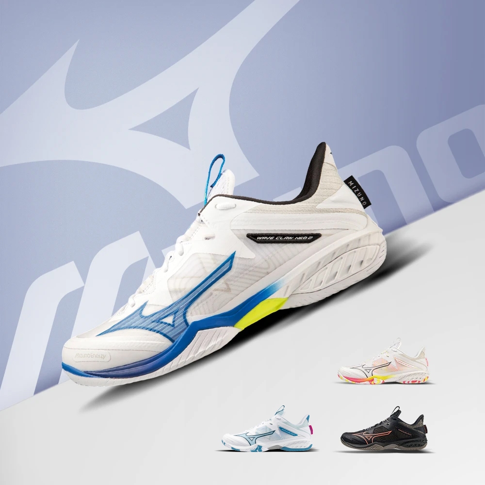 【MIZUNO 美津濃】71GA227020 羽球鞋 運動鞋 ｜ WAVE CLAW NEO 2 23AW