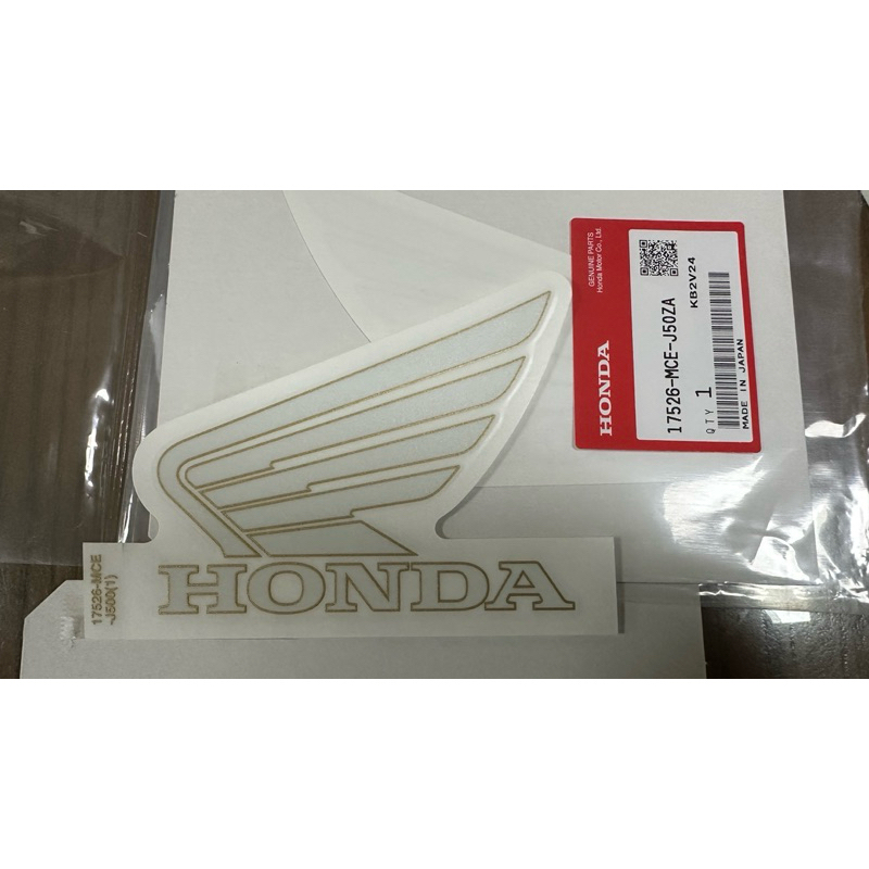 HONDA CB400正廠油箱貼紙