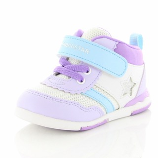 日本 MoonStar 月星 紫色護踝童鞋 HI系列 機能童鞋 (18cm) 全新現貨