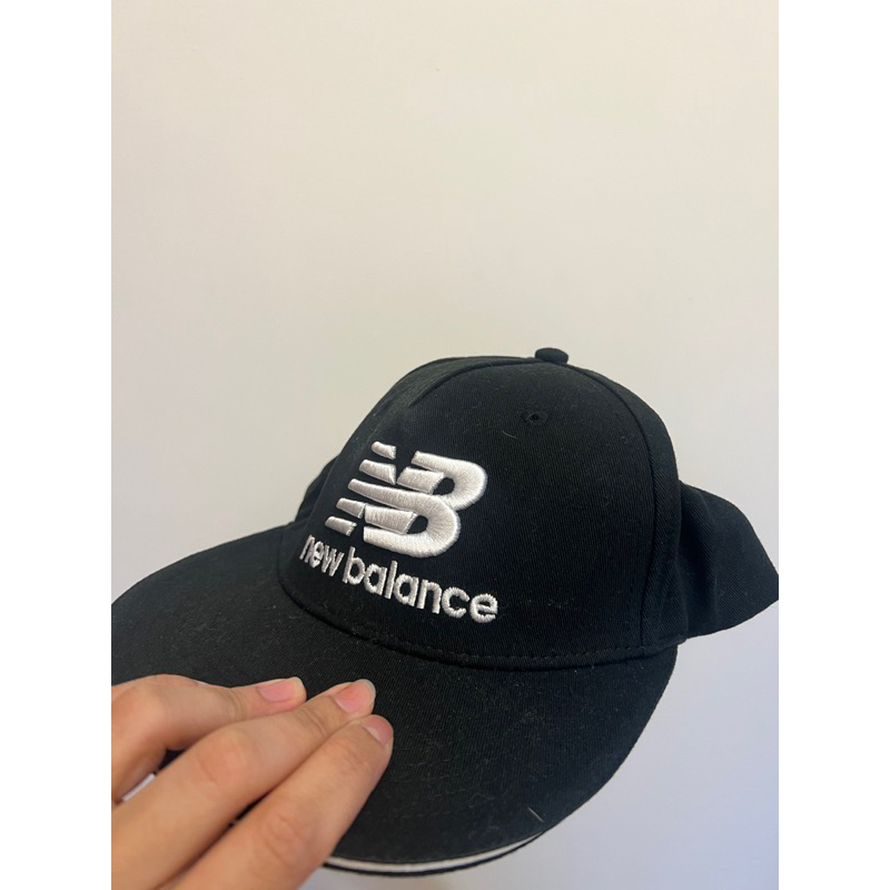 New Balance 正品帽子 百貨購入 黑色棒球帽
