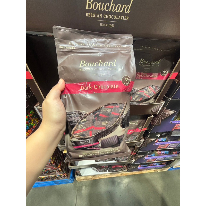 ❤️快速出貨❤️-好市多代購-BOUCHARD72%黑巧克力910公克