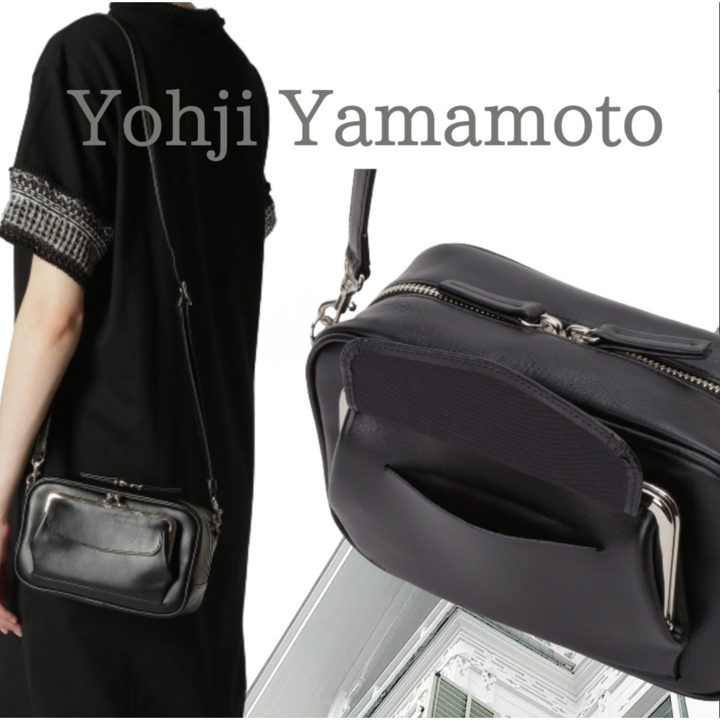 Yohji Yamamot Y's 山本耀司 口金包 錢包 皮包 側背包 斜背包 肩背包 小包 手拿包