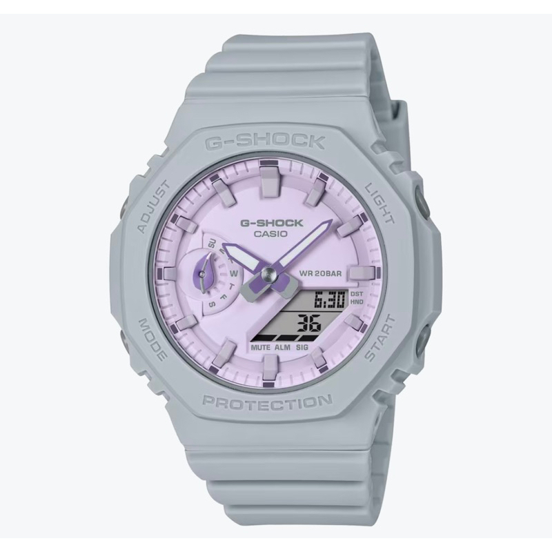 CASIO 卡西歐 G-SHOCK 草本系列女錶-薰衣草紫 聖誕禮物(GMA-S2100NC-8A)