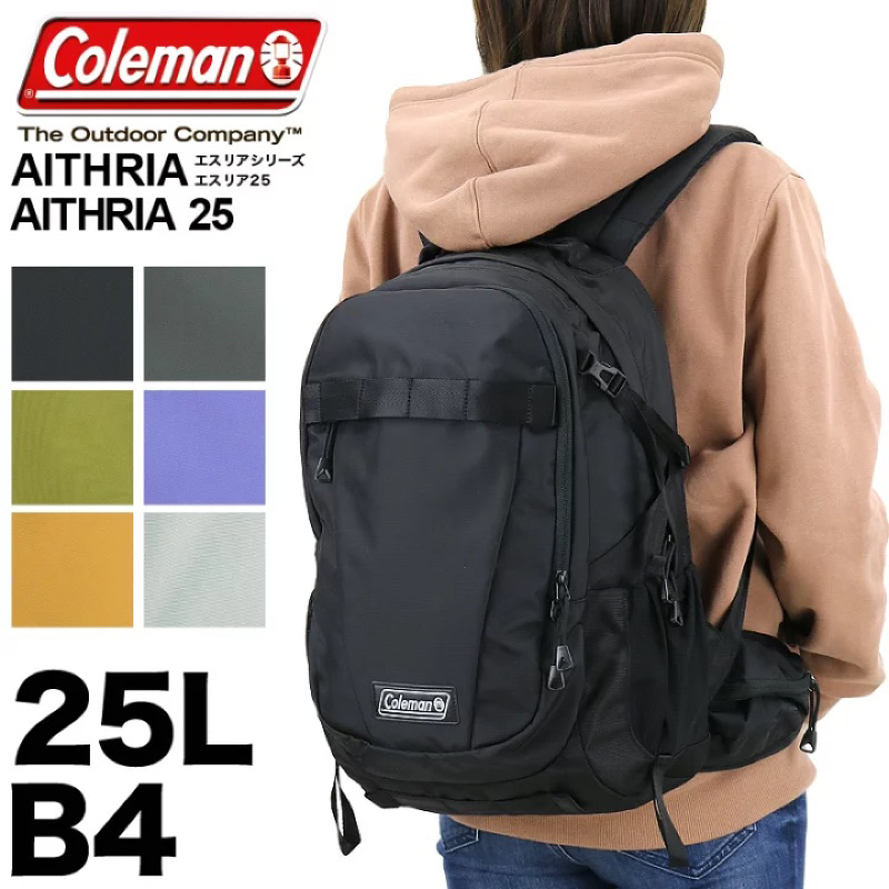 *Mars*台北京站 日本正品 COLEMAN AITHRIA BACKPACK 登山 後背包 B4