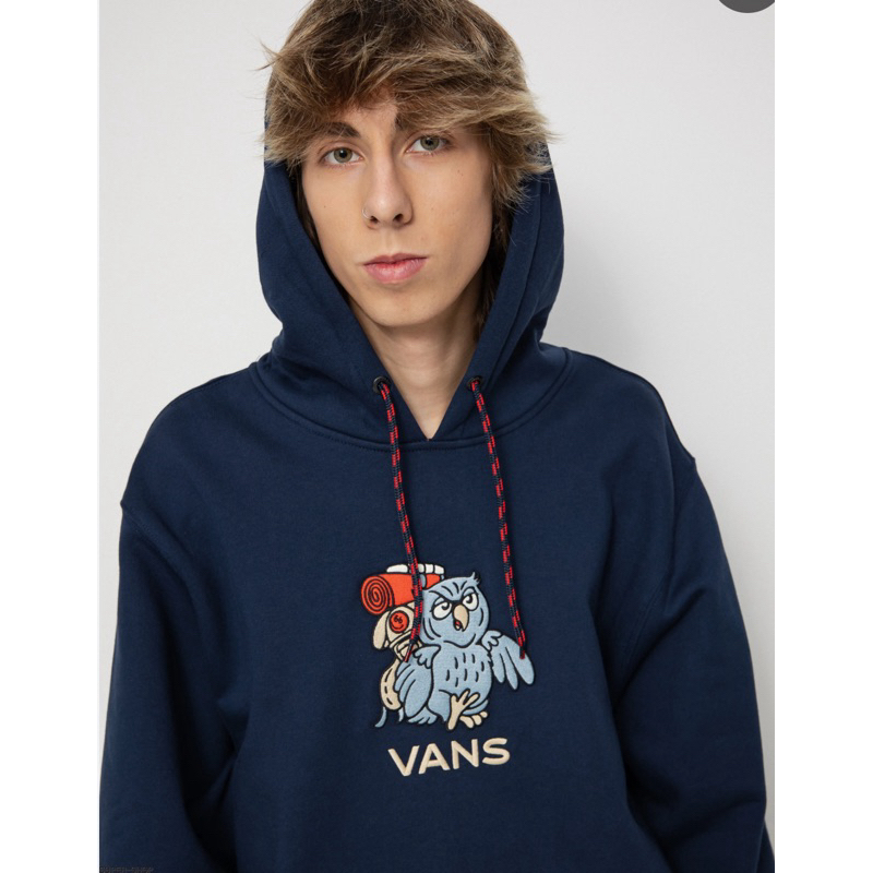 🇺🇸現貨 VANS OUTDOOR CLUB PULLOVER HOODIE 中性款 帽T 大學T 帽踢 厚磅 寬版