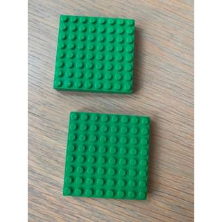 二手 樂高 LEGO 綠色 厚底板 8*8 每個79