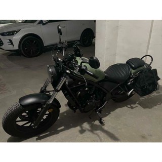 Rebel500S扶手 適用於 Honda 叛軍1100改裝尾翼 CMX500 後靠背 Rebel 500司機靠背