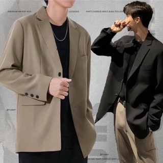 YUANYI/ 休閒寬鬆男士正裝 韓版夾克 男士外套 韓版潮流西服 休閒西裝 韓版夾克 外套男 男生外套 西裝 夾克男