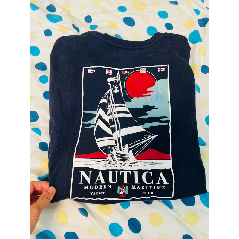 Nautica 男大人超好看長䄂棉T