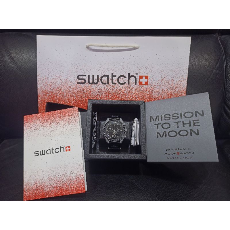 Omega x Swatch超霸登月錶 聯名錶 水星/月球台灣專櫃正品 含禮物盒可面交