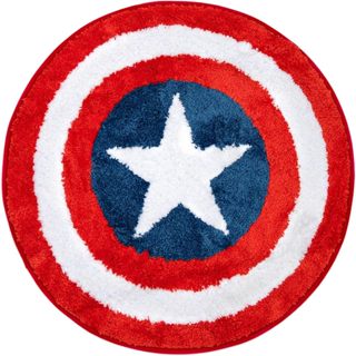 預購❤️正版❤️ 美國迪士尼 Marvel 地毯 Shields 美國隊長 盾牌 Jay Franco