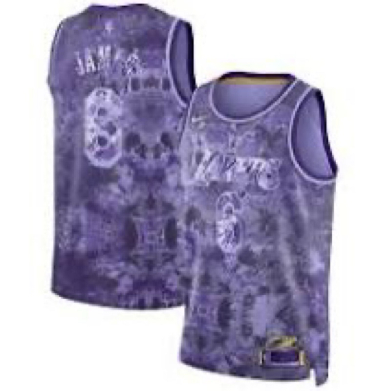 NBA Los Angeles Lakers Nike MVP Select Jersey-Lebron James