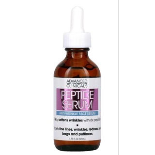 Advanced Clinicals 抗老化肽精華，1.75 液量盎司（52 毫升）美國原裝現貨
