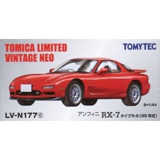 {TZ玩車庫}TOMYTEC LV-N177c MAZDA Efini RX-7 Type R-S 1995式樣(紅)