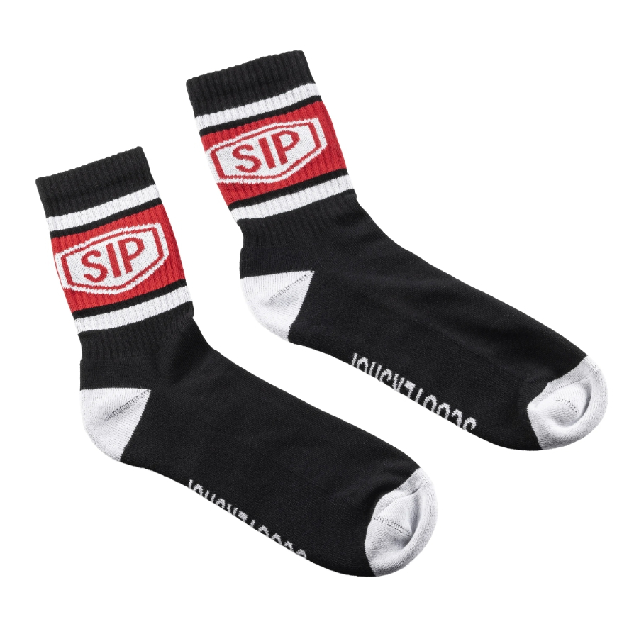 【SIP】德國 Socks SIP with SIP Tape Logo VESPA 長襪 黑款