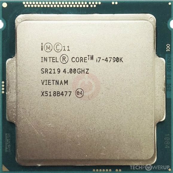 Intel I7 4790k處理器