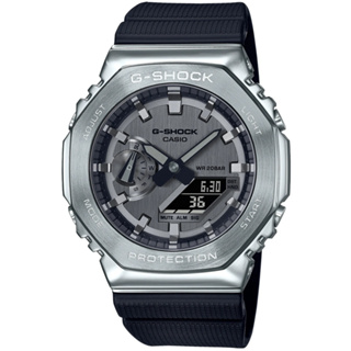 CASIO卡西歐 G-SHOCK 經典金屬八角 腕錶 GM-2100-1A