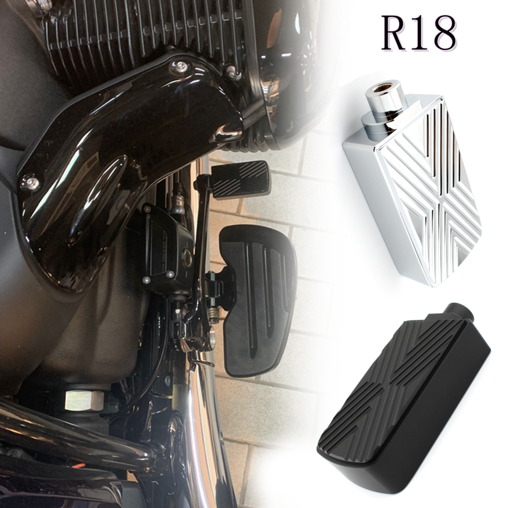 R18可調式鋁合金側柱 適用於 BMW R Series 18改裝邊柱加大座 R18  R18復古型後照鏡 美式