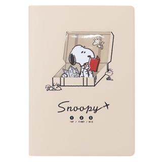 Kamio 2024 Snoopy B6 開窗型週間手帳 日誌 年曆 行事曆 史努比 旅行箱 KM02794