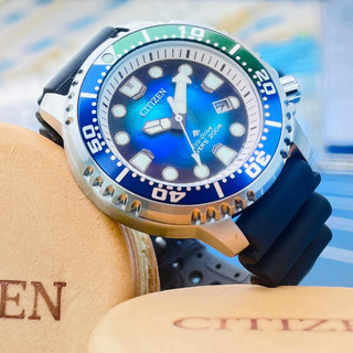 CITIZEN 星辰 PROMASTER系列 千彩之海 光動能潛水腕錶 44mm/BN0166-01L