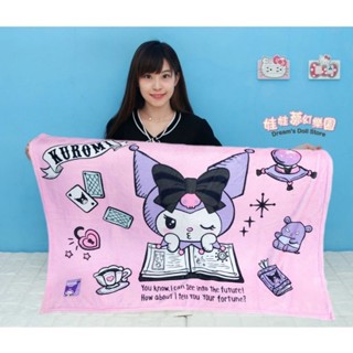 kitty毛毯~酷洛米法蘭絨毛毯~酷洛米毛毯~小熊維尼毛毯~正版授權~鬼滅之刃毛毯~車用毛毯~米奇毛毯~交換禮物