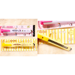 Sanrio三麗鷗Hello Kitty凱蒂貓/布丁狗 彩印美工刀