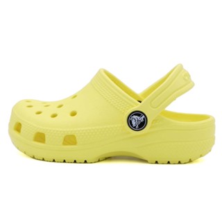Crocs classic clog k卡駱馳 洞洞鞋 防水 小中童 檸檬 R6926 (204536-7HD)