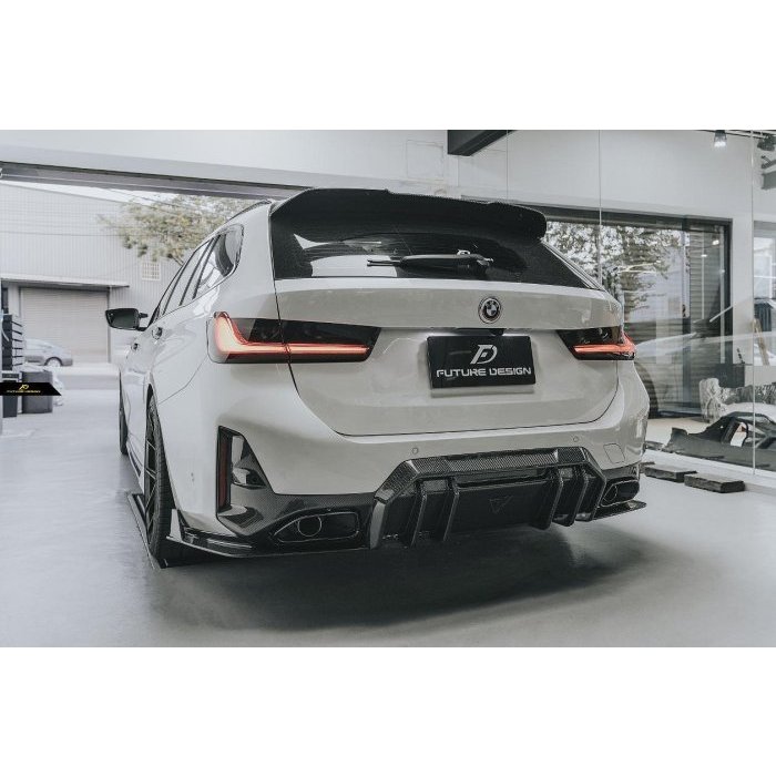 【Future Design】BMW G20 G21 LCI 小改款 專用 FD V1 碳纖維 卡夢 後下巴 現貨