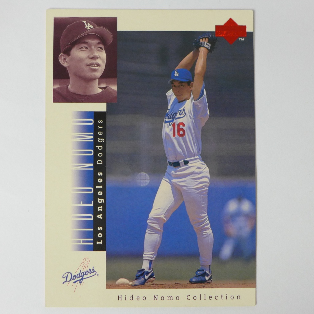 ~ Hideo Nomo ~MLB球星/野茂英雄 1996年UD.MLB棒球卡.大張球員卡/3