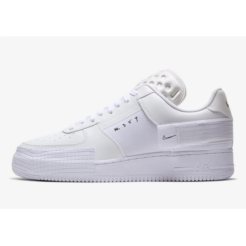 Nike Air Force 1 AF1 Low Type Triple White