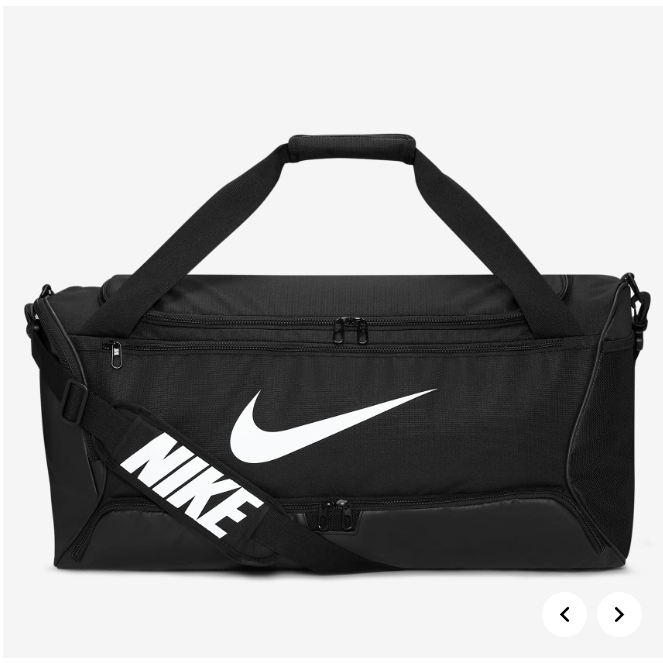 Nike Brasilia 9.5 訓練帆布包 手提/側揹 旅行袋  (中型，60 公升) DH7710010