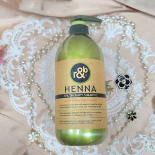 【現貨開發票】韓國 R&B HENNA SPA 沙龍級蠶絲蛋白蜂蜜洗髮精 【洗髮精】 1000ML
