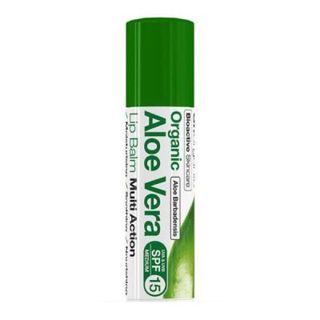 ⭐推推 🇬🇧英國Dr Organic有機品牌 多效潤唇膏 SPF15 有機蘆薈潤唇膏 5.7 毫升 高CP值