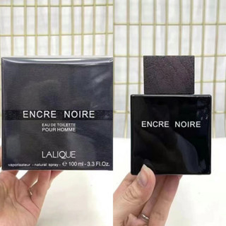 💓莉莉香水香氣（Lalique Encre Noire）萊麗墨戀朱墨黑澤木質男士持久清新淡香精獨立包裝100ml