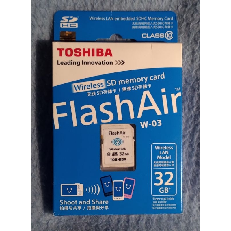 Toshiba flashAir SD card W-03 32g