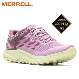 【MERRELL 美國】ANTORA 3 GORE-TEX 女款防水輕量越野健行鞋 紫 戶外登山鞋 ML068158