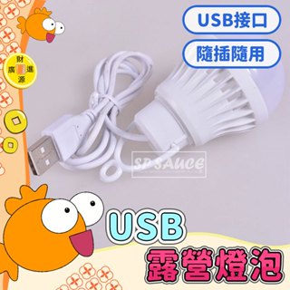 7W USB露營燈泡💯燈泡 LED燈泡 緊急照明 露營燈 工作燈 白光燈泡 USB燈泡 擺攤燈 夜市燈GO