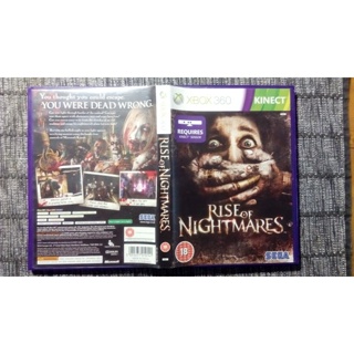 XBOX360遊戲片 Rise of Nightmares 夢魘降臨 Kinect 體感遊戲 英文版，無中文，二手