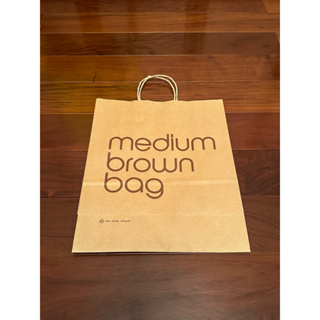 ［紙袋］美國Medium Brown Bag
