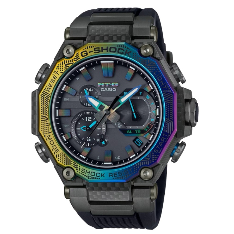 全新卡西歐 G-SHOCK 日本製造 電波藍牙太陽能電力 碳纖維核心防護 運動夜光 MTG-B2000YR-1 歡迎詢問