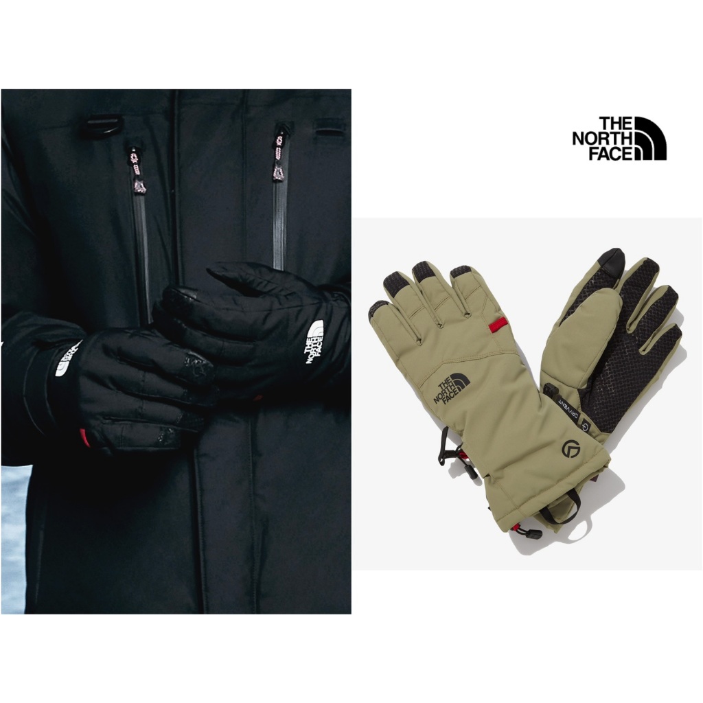 韓國 北臉 DRYVENT AEROGEL TECH GLOVE 雪山登山手套 防水保暖可觸控手套