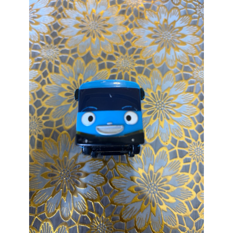 二手 正版 藍色 tayo 小巴士玩具車