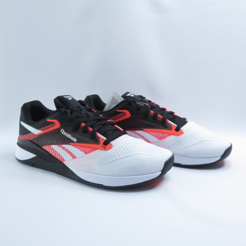 REEBOK NANO X4 100074684 男 訓練鞋 多功能 合成皮 白×黑紅【iSport愛運動】